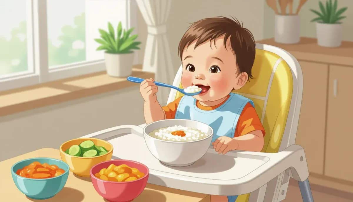 Baby Food and Weaning (Rinyuushoku) in Japan