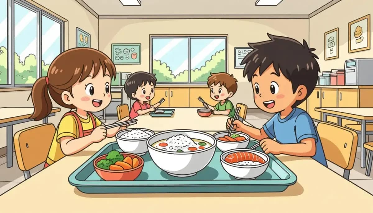 Daycare Meals and Nutrition Standards in Japan