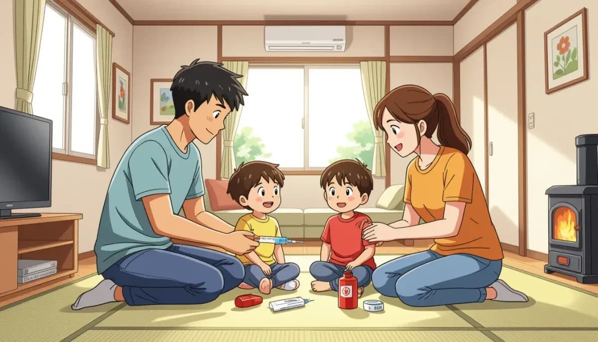 Fire Safety at Home with Children in Japan