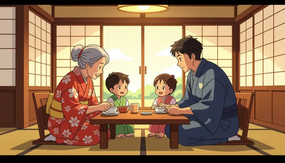 Grandparent Involvement in Japanese Family Life