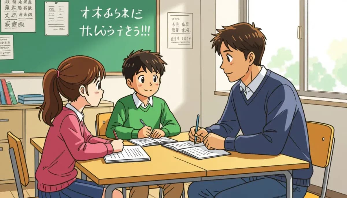 Japanese Language Classes for Foreign Children in Japan