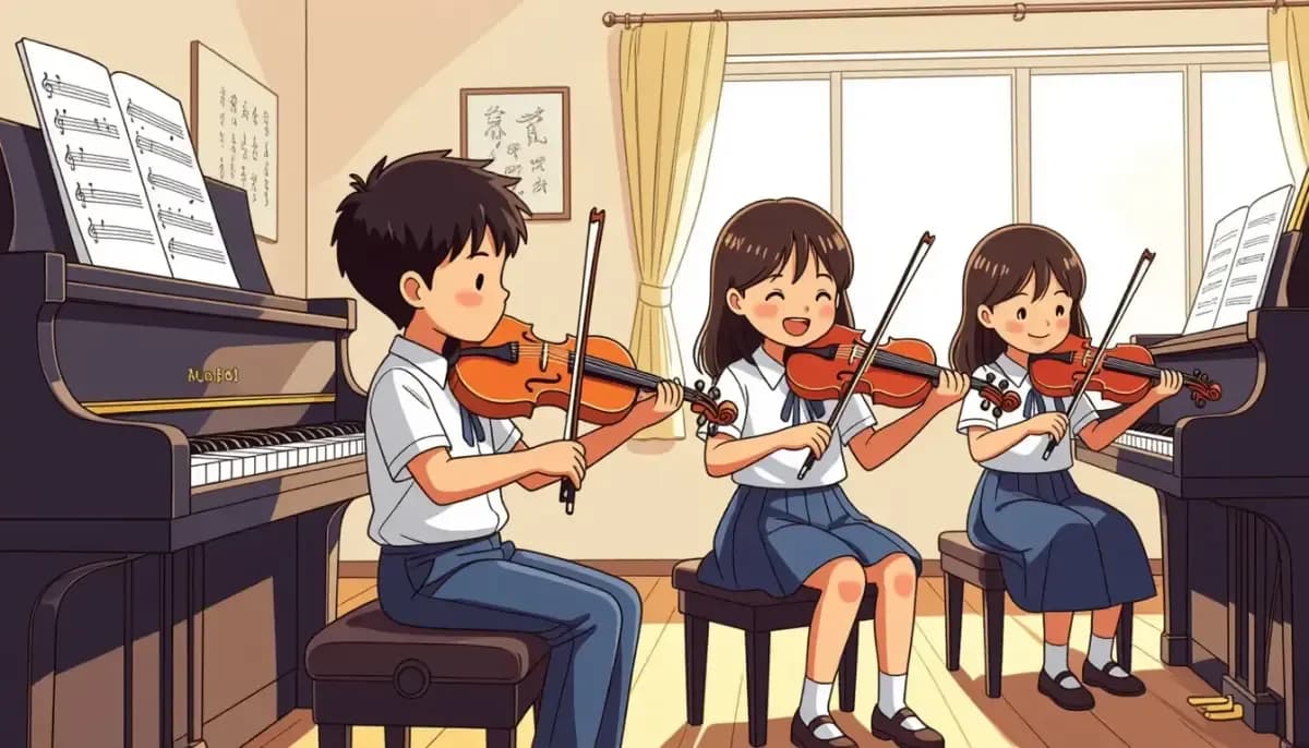 Music Education and Instrument Lessons for Kids in Japan