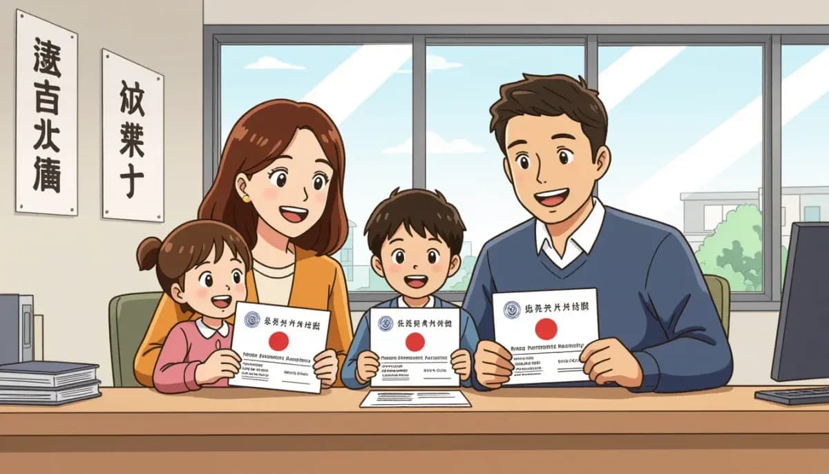 Applying for Permanent Residency with Children in Japan