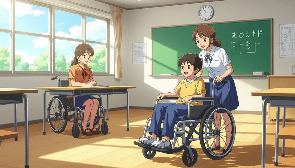 Physical Disability Support in Japanese Schools
