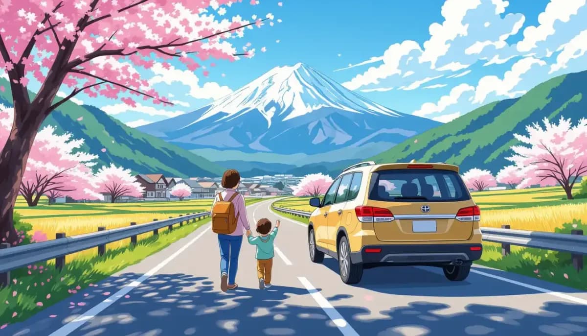 Planning a Road Trip with Kids in Japan