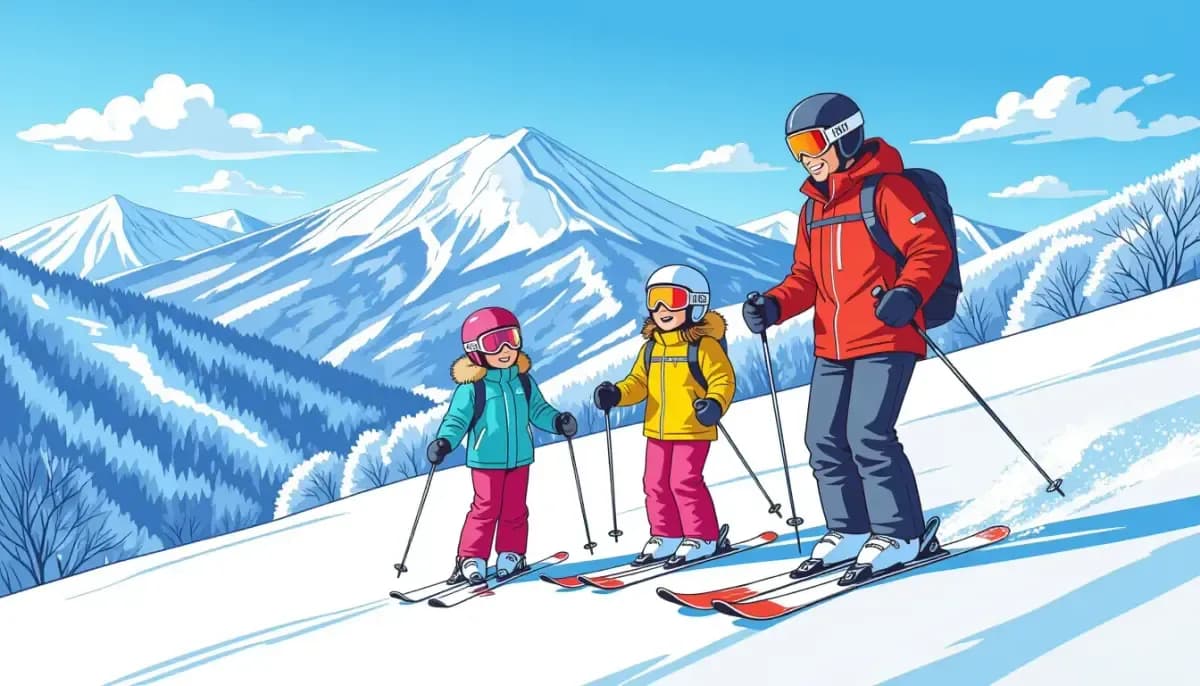 Winter Sports for Families: Skiing and Snowboarding in Japan