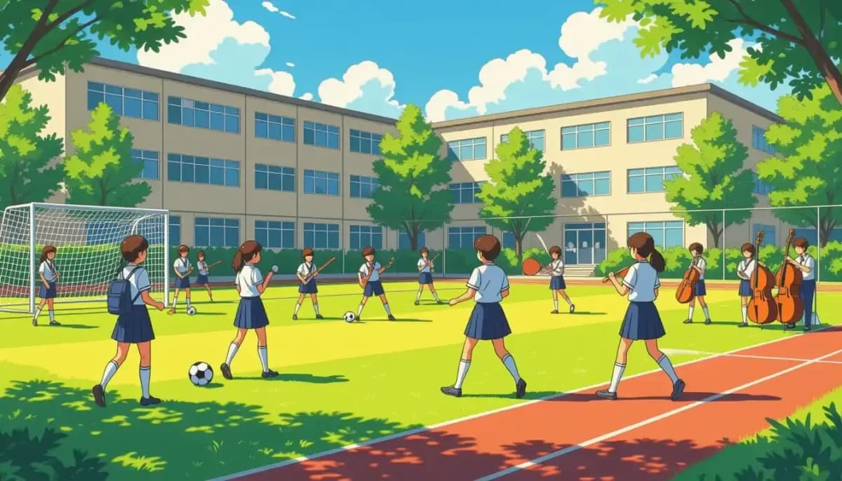 Club Activities (Bukatsu) in Japanese Junior High Schools