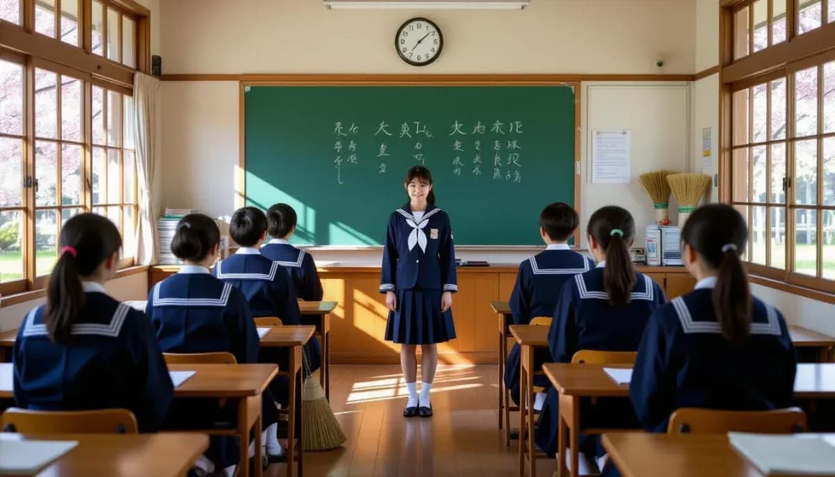 Daily Life at a Japanese High School: What Students Experience