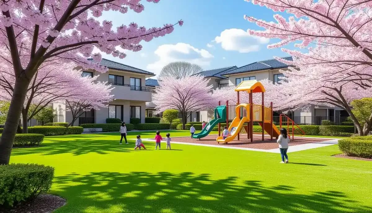 Parks and Green Spaces Near Family Housing