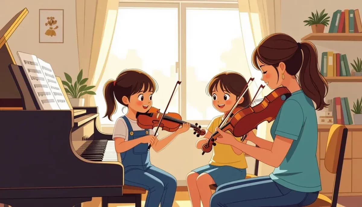 Piano, Violin, and Music Lessons for Children in Japan