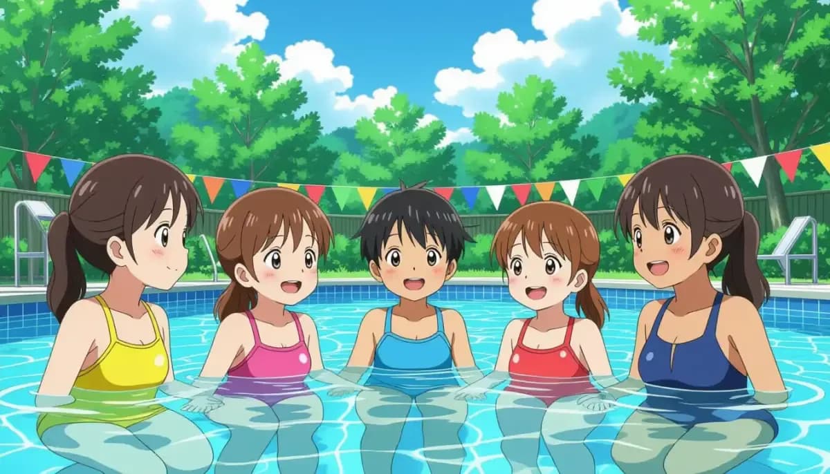 Swimming Lessons at Japanese Elementary Schools