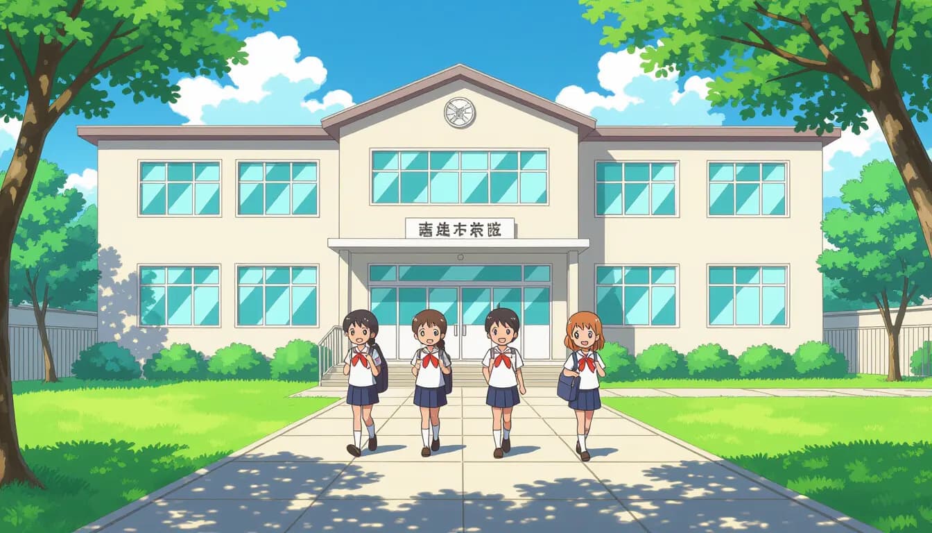 Parent speaking with school counselor in Japan, navigating the school transfer process