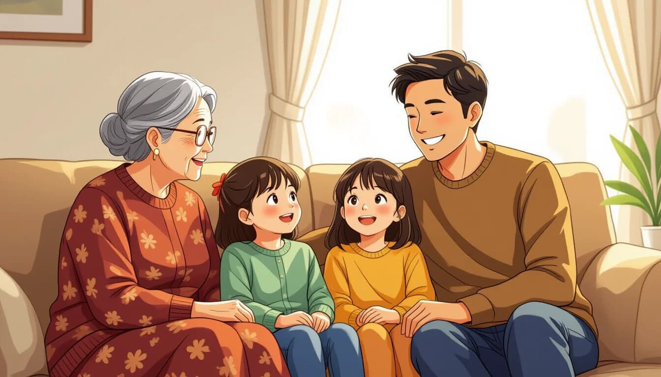 Family culture differences in Japan between traditional and modern households