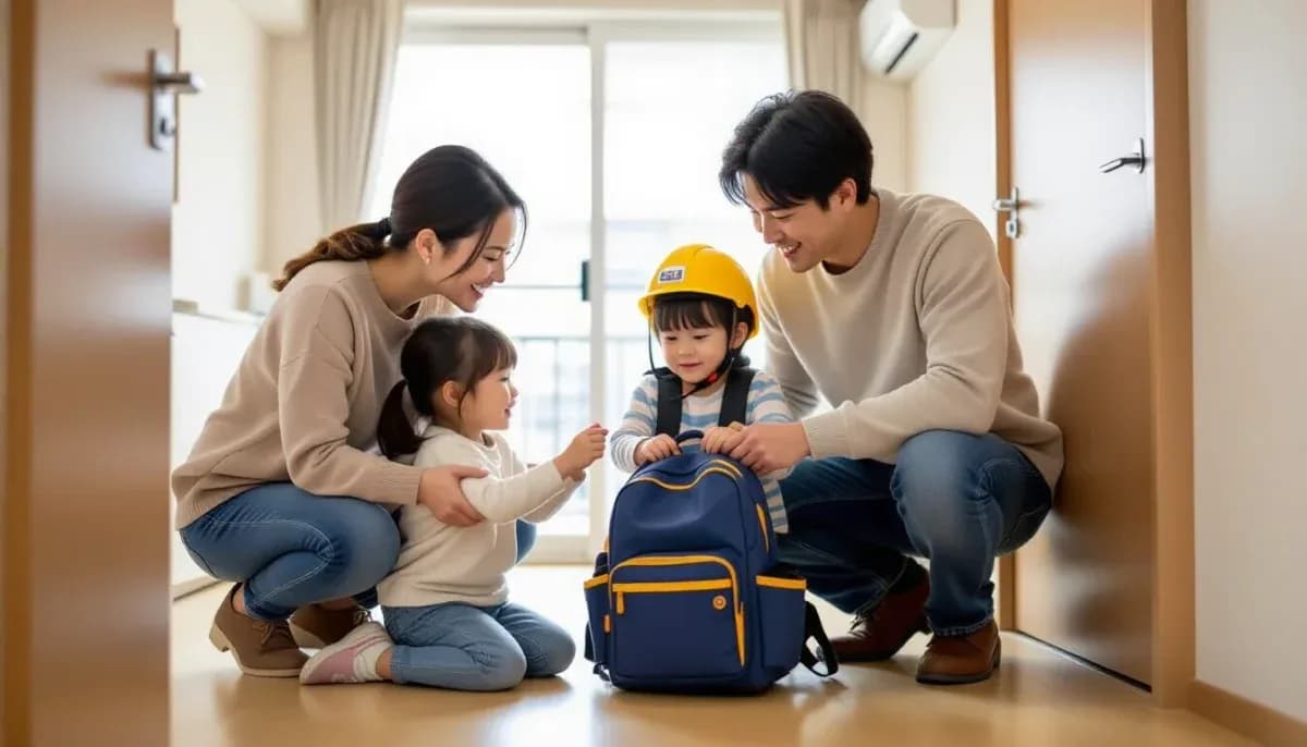 Emergency Evacuation Plans with Children in Japan