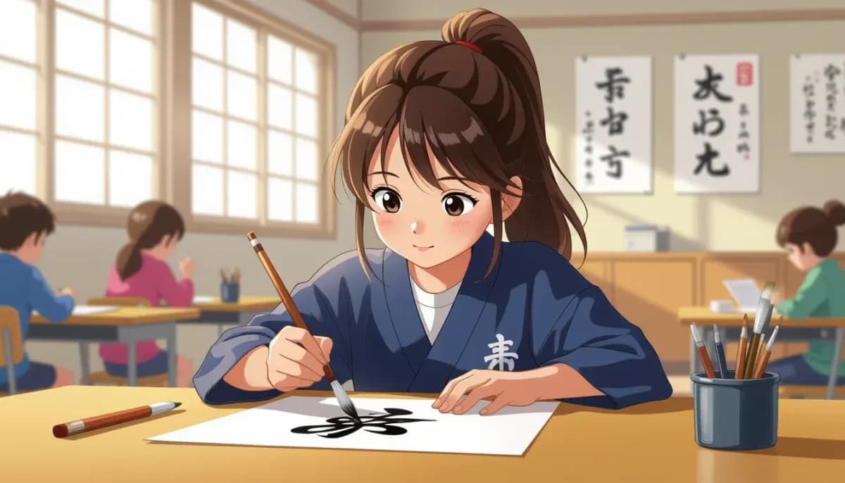 Japanese Calligraphy (Shodo) for Children